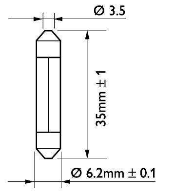 PHILIPS 13848CP Bulb