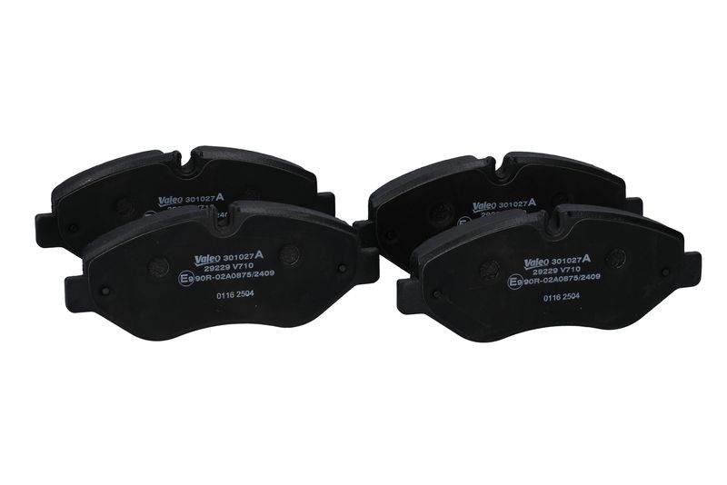 Sada brzdových destiček, kotoučová brzda 301027A