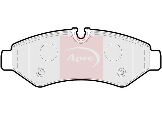 APEC Brake Pad Set, disc brake PAD2248