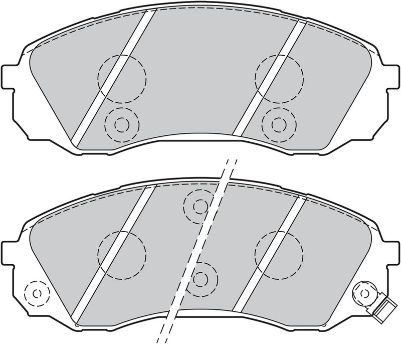 VALEO 301077 MARELLI Brake Pad Set, disc brake