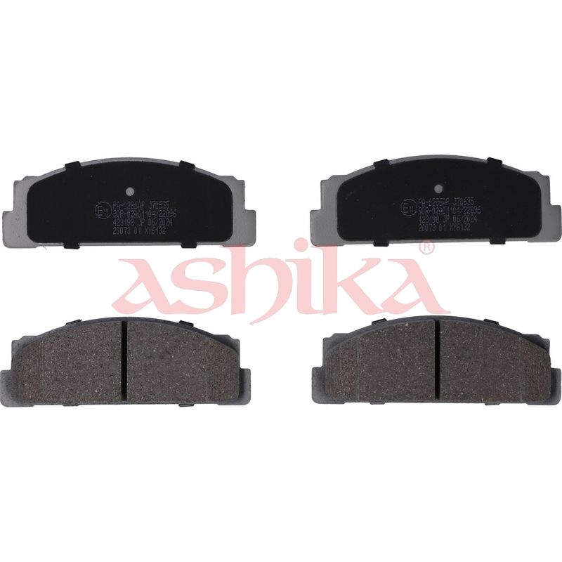 ASHIKA 50-00-0286 Brake Pad Set, disc brake