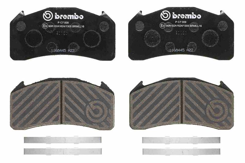 BREMBO P C7 009 Brake Pad Set, disc brake
