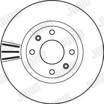 JURID 562129JC Brake Disc