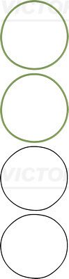 Set garnituri, bucsa cilindru 15-76670-01 VICTOR REINZ