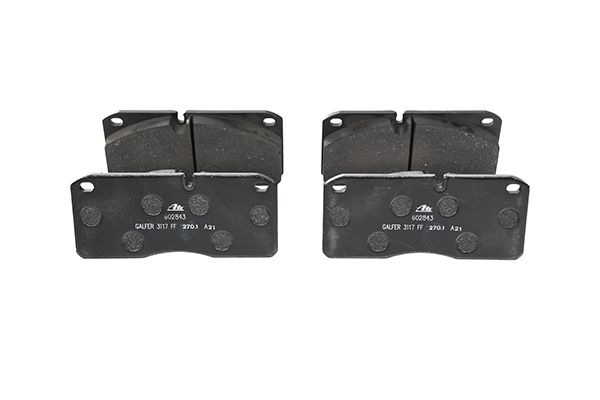 Piduriklotsi komplekt, ketaspidur, ATE 13.0460-2843.2