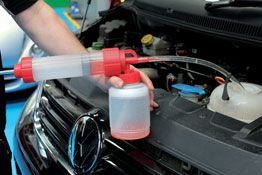 Laser Tools Fluid Syringe with Discharge