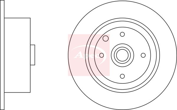 APEC Brake Disc DSK535