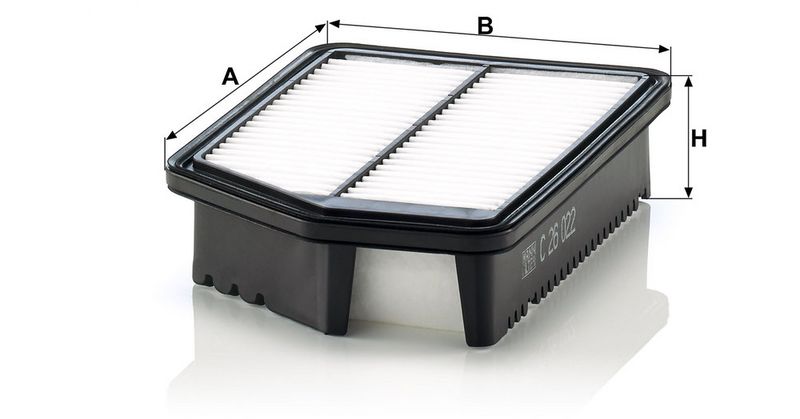Õhufilter, MANN-FILTER C 26 022