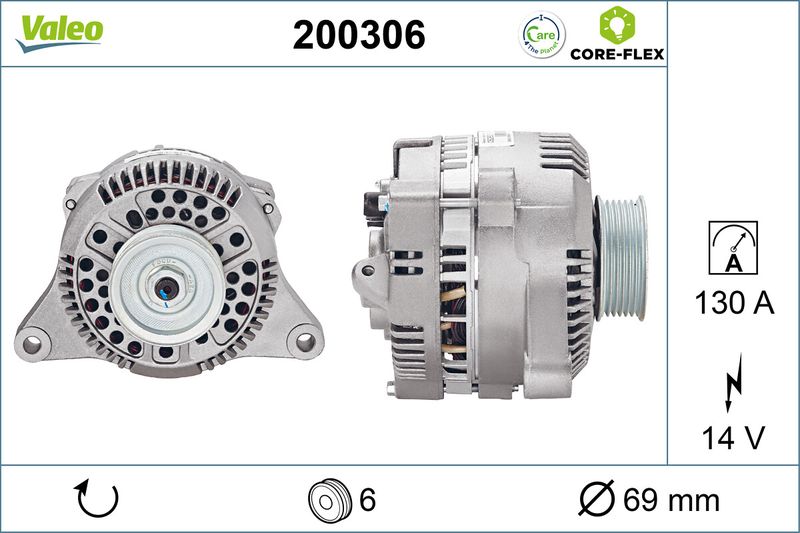 VALEO Dynamo / Alternator 200306