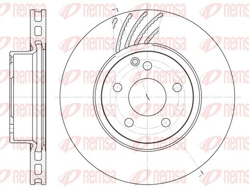 Гальмівний диск, Remsa 6677.10