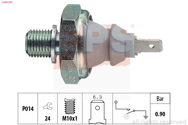 EPS Volkswagen датчик давления. смазки 0,75-1,05 bar