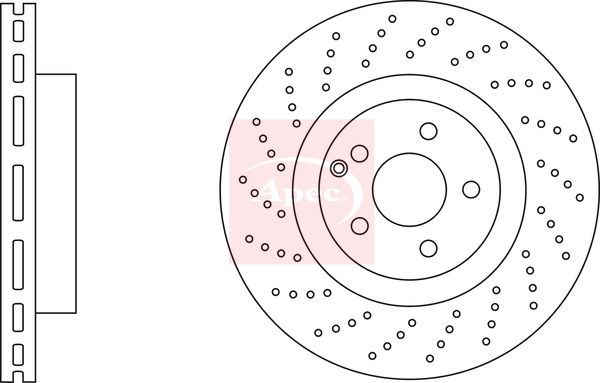 APEC Brake Disc DSK3895