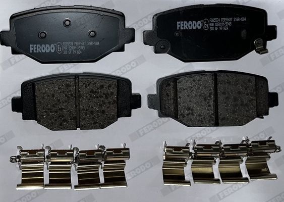 FERODO FDB5574 Brake Pad Set, disc brake