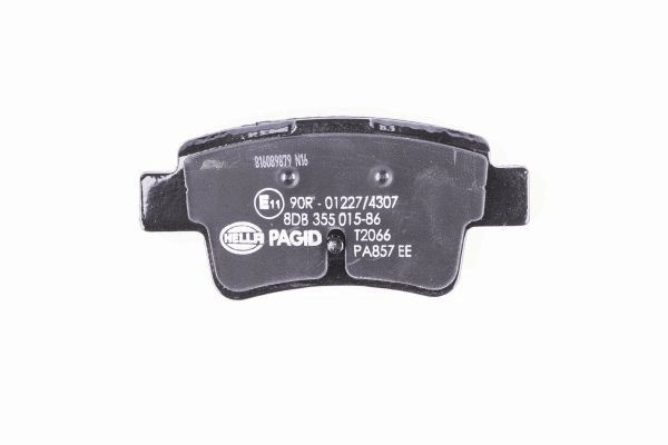 HELLA PAGID 8DB 355 015-861 Brake Pad Set, disc brake