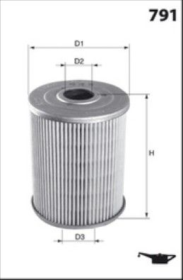 MISFAT Filtre à carburant FM641