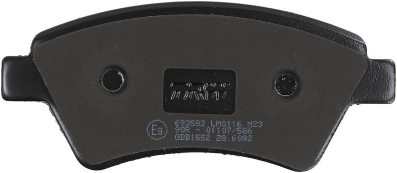 TRW GDB1552 Brake Pad Set, disc brake