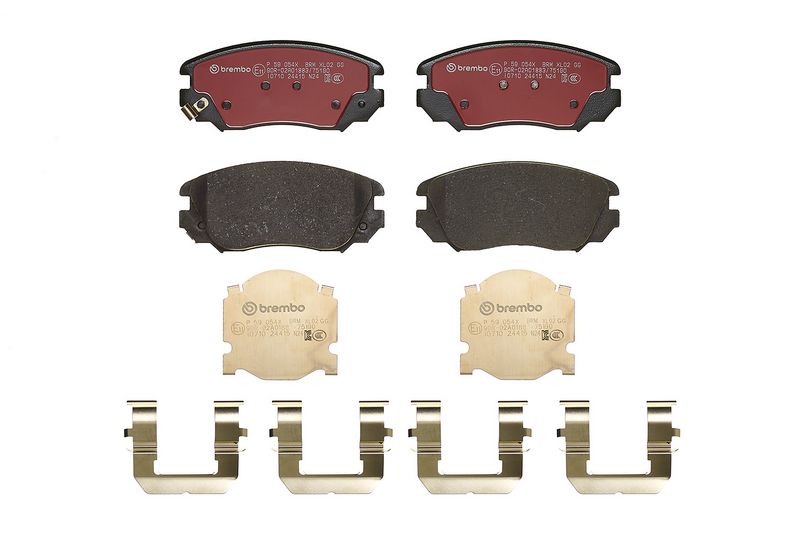 BREMBO P 59 054X Brake Pad Set, disc brake