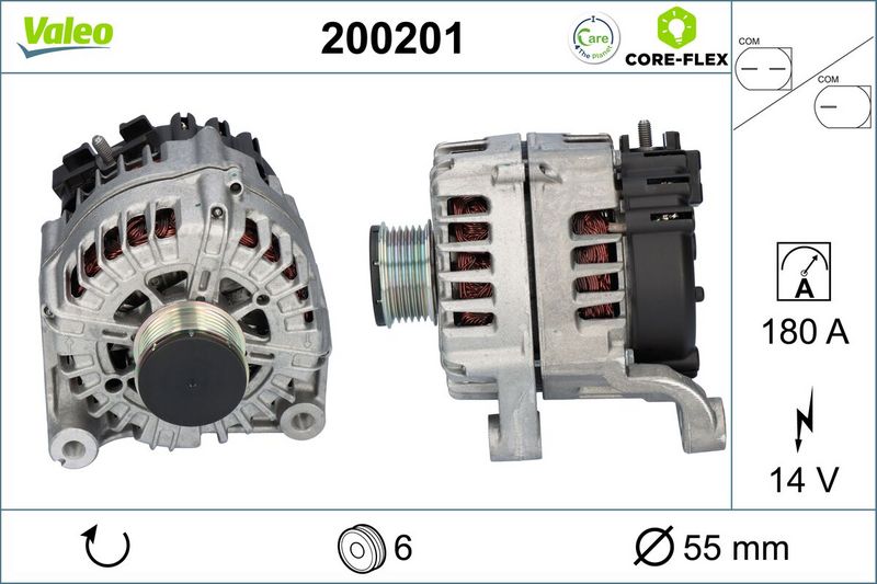 VALEO Dynamo / Alternator 200201