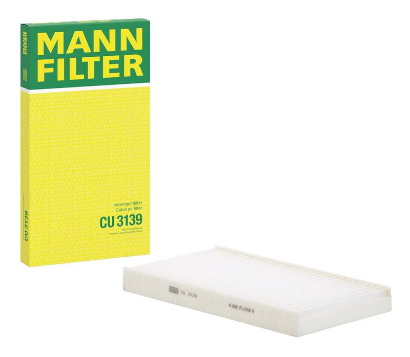Filter, salongiõhk, MANN-FILTER CU 3139