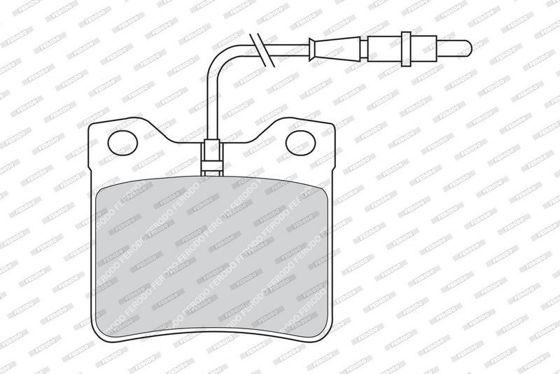 FERODO Plaquettes de frein à disque FDB619