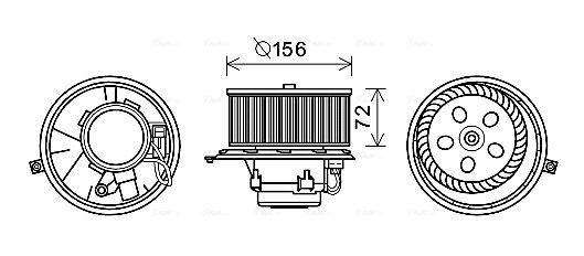 Компресор салону, Ava RT8581