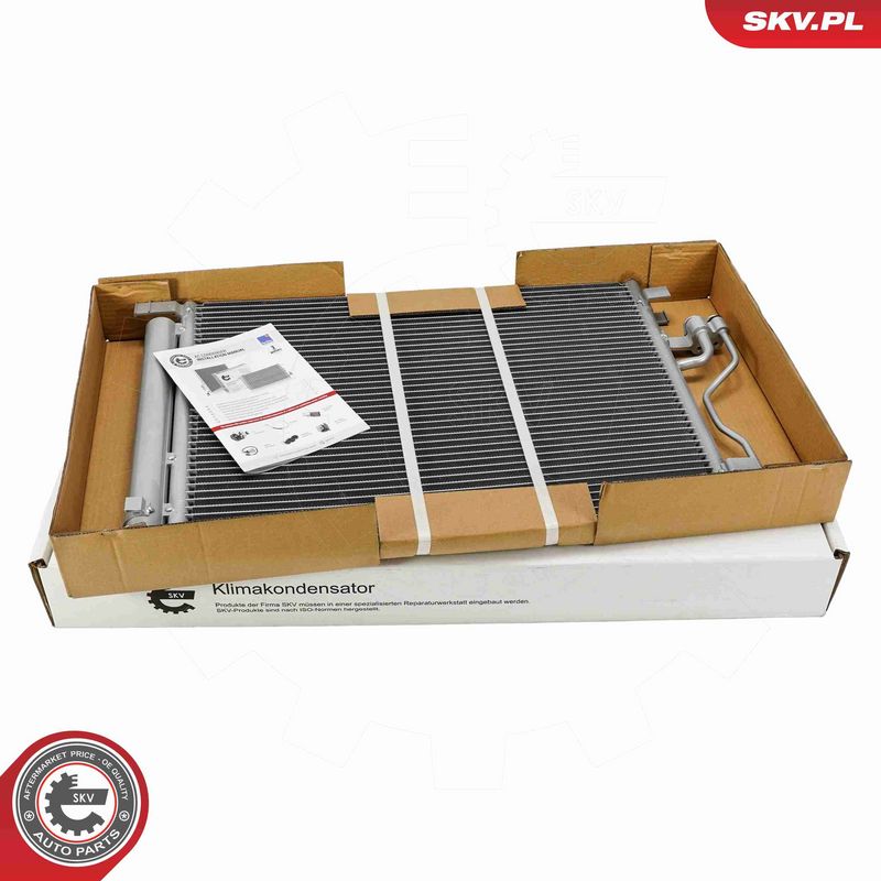 ESEN SKV 86SKV454 Condenser, air conditioning