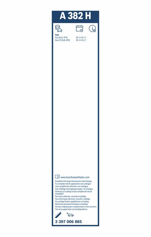 BOSCH Balai d'essuie-glace 3 397 006 865