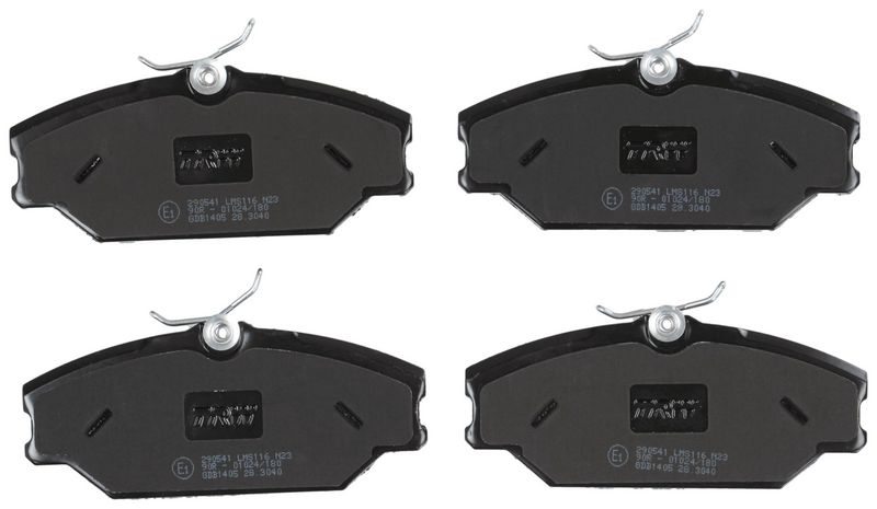 TRW GDB1405 Brake Pad Set, disc brake