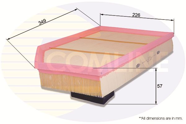 Повітряний фільтр Comline EAF729