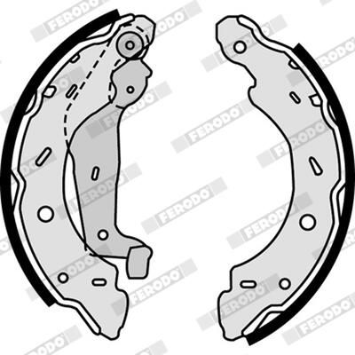 FERODO FSB614 Brake Shoe Set
