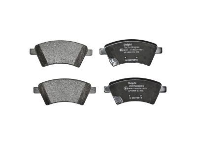 DELPHI LP1966 Brake Pad Set, disc brake