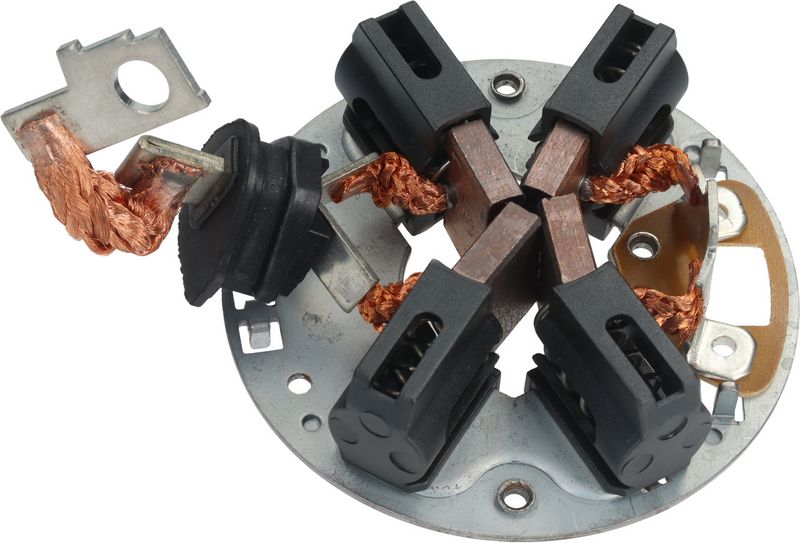 Halter, Kohlebürsten