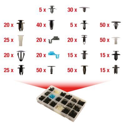 KS TOOLS Kėbulo laikomųjų spaustukų rinkinys