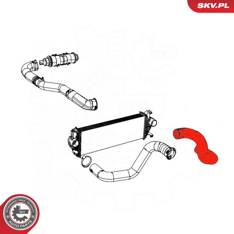 Laadimisõhu voolik, ESEN SKV 54SKV098