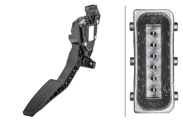 HELLA Sensor, accelerator pedal position 6PV 358 156-051