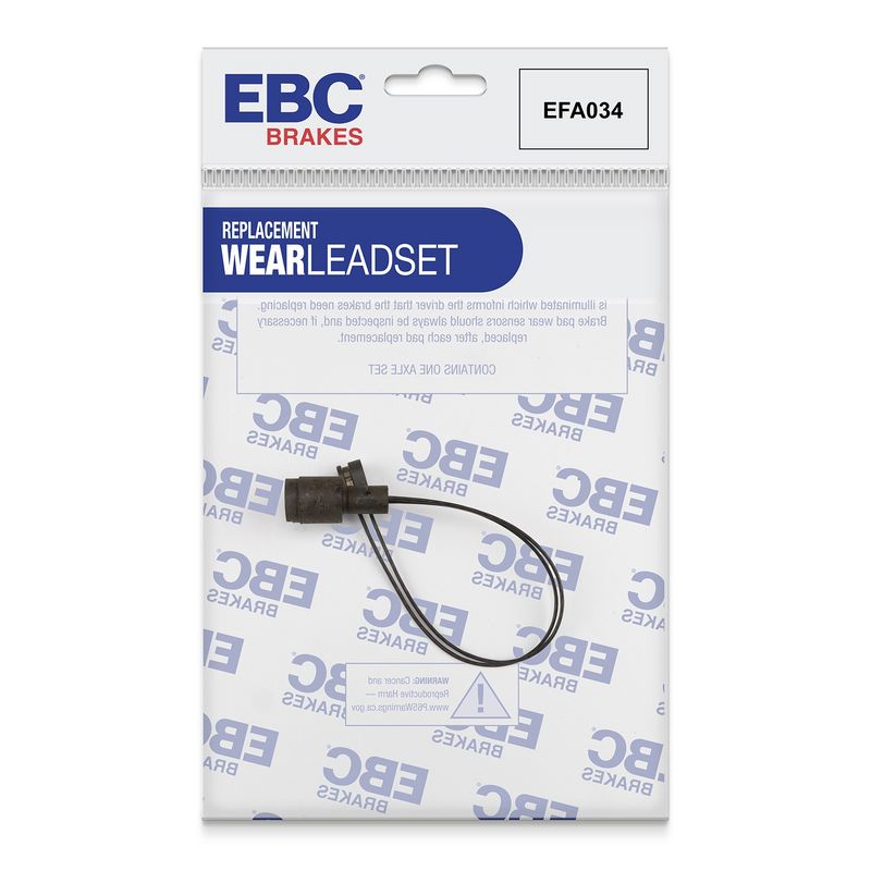 EBC Brakes Indicateur d'usure,plaquette de freins EFA034