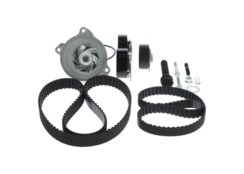 Timingset (riem + poelie + waterpomp) past: VW CALIFORNIA T4 CAMPER, LT 28-35 II, LT 28-46 II, TRANSPORTER T4 2.4D/2.5D 07.90-07.06