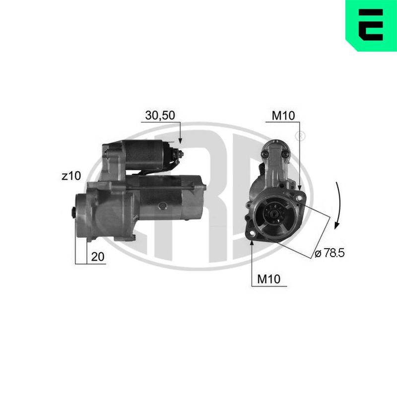 Стартер, Era 220350A