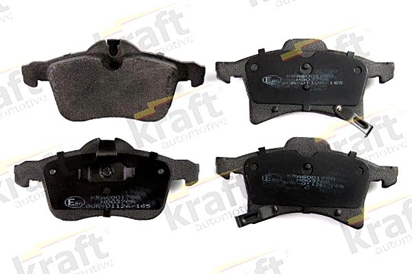 KRAFT Automotive 6001780 Комплект гальмівних накладок, дискове гальмо