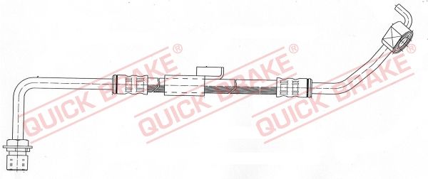 Гальмівний шланг, Quick Brake 50.946