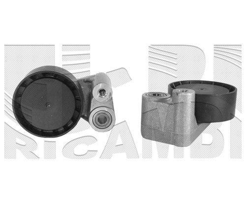 CALIBER 26968 - Tensioner Pulley, V-ribbed belt