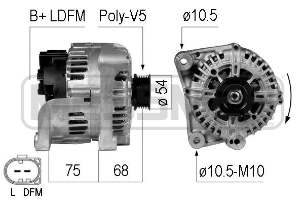 ERA generátor 210736A