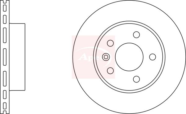 APEC Brake Disc DSK682