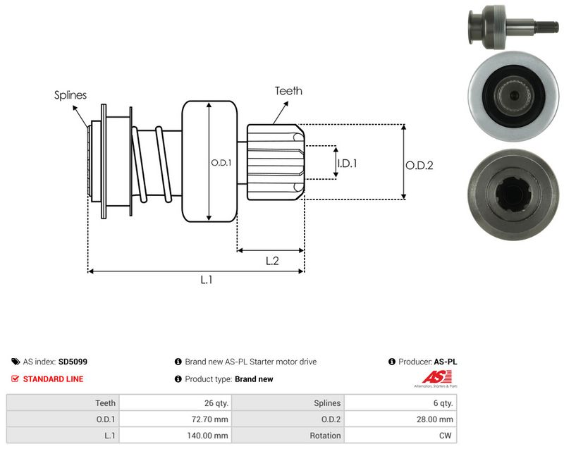 Vabajooks, starter, AS-PL SD5099