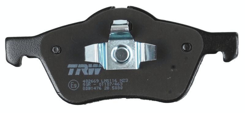 TRW GDB1476 Brake Pad Set, disc brake