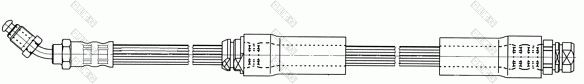 GIRLING 9002551 Brake Hose