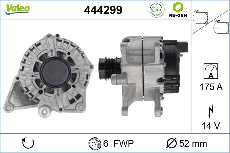 VALEO Dynamo / Alternator 444299