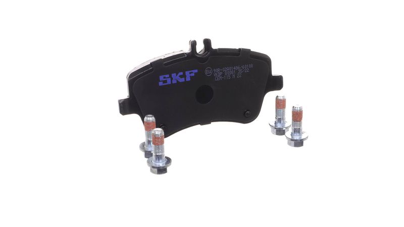 SKF VKBP80081 Комплект гальмівних накладок, дискове гальмо