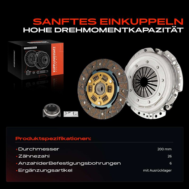 Frankberg 5481FB0037596 Clutch Kit