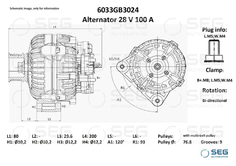 generátor 6033GB3024